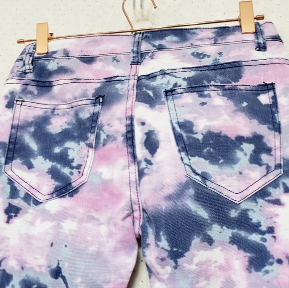Tie Dyed Skinny Jeans* Aviva *Sz 5* - Picture 4 of 6